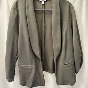 Bar III Women's Olive Green Blazer